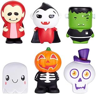LIZHOUMIL 6Pcs Stress Relief Novelty Toys-Halloween Toys Slow Rising, Super Soft Squeeze Cute Halloween Party Favors Toys for Kids