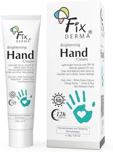 Fixderma Brightening Hand Cream for Women & Men | Hand Moisturizer | Kojic Acid Cream | Hand Cream for Dry and Rough Hands | Cream for Itchy Hand | Hand Cream with SPF 50 | All Skins Types - 30gm