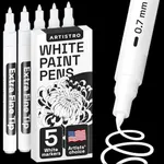 ARTISTRO 5 White Paint Pen for Rock
