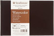 Strathmore STR-467-5 48 Sheet No 140 Watercolor Art Journal, 8.5 by 5.5"