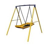 Zero Gravity Kids Swing Set With Sturdy Metal Frame. Garden Fun For Up To 2 Children (Magic Carpet)