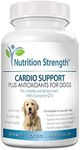 Nutrition Strength Cardio Support for Dogs Plus Antioxidant, L-Carnitine, L-Taurine, with Coenzyme Q10 and Vitamin E, Promotes a Healthy and Strong Dog Heart, 120 Chewable Tablets