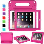 AVAWO iPad 2 3 4 Kids Case - Light Weight Shock Proof Convertible Handle Stand Kids Friendly for Ipad 2, Ipad 3Rd Generation, Ipad 4Th Generation Tablet - Magenta/Rose