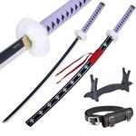 Bamboo Anime Katana Cosplay Sword, Katana Inspired Roronoa Zoro One Piece Sword 105cm 41 Inch a variety of styles to choose from