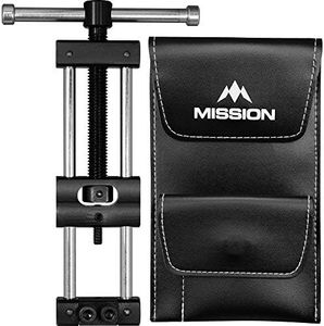 Mission Darts Unisex - Adult R-Point Expert Repointer, Silver/Black, Standard