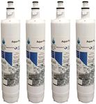 Aqua-Plus 4 Pack External Fridge Water Filter Compatible with Fisher Paykel 847200 847200-2 FWC3 RF522ADUX5 RF522WDRUX5 RF522BRDUB5 EFF-6049A RF605QDUVX1 RS9120WRJ1 RS9120WLJ1 RS9120WRU1