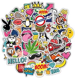 Stickerbomb stickers graffiti laptop skin skateboard vinyl decals pop art apple iphone macbbok compatible