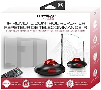 Xtreme IR Remote Control Repeater Extender, up to 300 feet, 2 Power adapters, 1 Transmitter and 1 Receiver