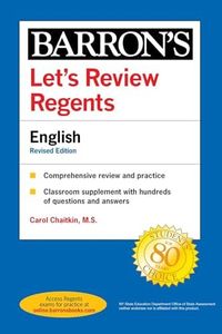 Let's Review Regents: English Revised Edition (Barron's Regents NY)