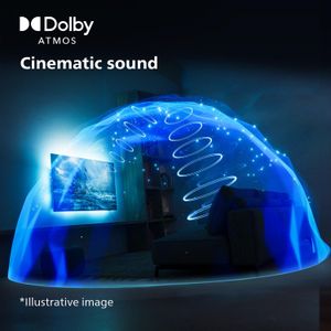Philips 50" Ambilight 4K LED Smart TV – Titan OS, Dolby Atmos, Alexa