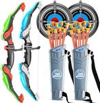 TEMI 2 Pack Set Kids Archery Bow Ar