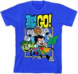 Beast Boy Youth Teen Titans Go I'm A Beast Boy's Puff Base Ink Shirt