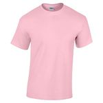 Boys Plain T Shirt Girls Childrens Kids Ages 1 2 3 4 5 6 7 8 9 10 11 12 13 14 15 Tee Shirt T-Shirt Light Pink