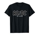 AC/DC - History of Logos 50 Years T-Shirt