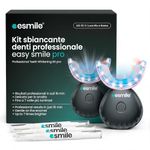 Esmile - Professional Teeth Whitening Kit with 32X LED Lamp – 3 Whitening Gels – Advanced Technology for Fast and Effective Whitening – Removes Deep Stains – Peroxide-Free, Enamel Safe