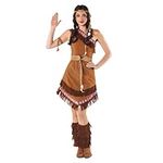 Fun Shack Womens Indigenous American Costume Adults Book Character Outfit World Book Day Costumes Adults Women M