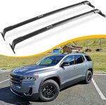 EZREXPM 220lbs Cross Bar Roof Rack Fit for GMC Acadia 2017-2023 Cargo Carrier Crossbar Rooftop Accessories (with Side Roof Rails)