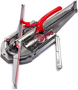 Montolit Masterpiuma 75P5 Power 5 Ergonomic Manual Tile Cutter 29" (75cm) Cutting Tool For Tough and Delicate Large Format Glass and Ceramic Tiles for Floor and Wall Tile Installation