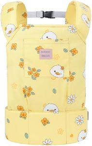 Bebamour Doll Carrier Original Reborn Baby Doll Carrier for Doll Toys Doll Carrier for Girls and Boys (Yellow Duck)