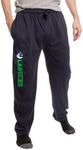 Calhoun NHL Mens Lightweight Cotton Jersey Lounge Pants (Vancouver Canucks, Medium)