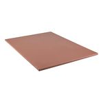 SignatureWares™ Commercial Polyethylene Medium Density Cutting Board Brown 18" Wide X 24" Long X 0.5" Thick, NSF Certified