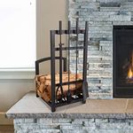 Lavish Home 5-Piece Fireplace Tool 