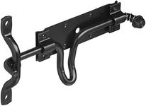 National Hardware N236-729 Stall and Gate Latch, 0, Black