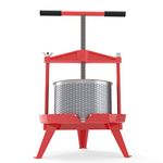 2.38 Gallon Heavy-duty Cross-beam Stainless Steel Fruit and Wine Press