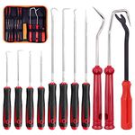 Mardatt 11Pcs Heavy Duty Hook Tool Set, Alloy Steel, Ergonomic Handles, Storage Hooks for Automotive Maintenance