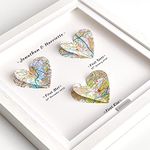 We Met We Dated We Kissed, Valentines Day Map Gift Partner, Boyfriend Girlfriend Anniversary, Personalised Map Gifts, Valentines