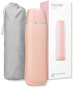 Brondell GoSpa Advanced Portable Bidet for Travel–Pop-Up Nozzle System –High-QualityCompact Bidet with Discreet Travel Bag for Convenient Storage–500mL, Pink