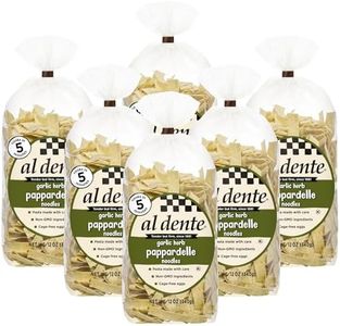 Al Dente Pappardelle, Garlic Herb, 12-Ounce (Pack of 6)