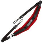 OP/TECH USA 1502372 Pro Loop Strap for Professional Camera/DSLR/Large Binoculars - Red