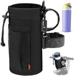 Desing Wish Bike Water Bottle Holder, 16-24oz Bike Cup Holder with Removable Non-Slip Straps Multiple Installation Methods Insulated Bike Bottle Holder for Mountain Bike, Road Bike, eBike, Scooter