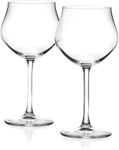 RCR Cristalleria Italiana Crystal Wine Glasses (8pcs) - Elegant Red & White Wine Glass Set, Premium Crystal Glassware for Enjoying Wine, Gift for Wine Lovers
