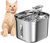 Upgrade Cat Water Fountain Stainles