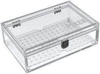 Cigar Humidor Modern Clear Acrylic 