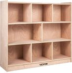 Happybuy 8-Section Cubbies for Classrooms, Cubby Storage Cabinet, Classroom Cubbies, Compartment Storage Cabinet, Classroom Furniture for Home, School, Kindergarten