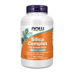 Now Foods Silica Complex, 180 Tabs 500 mg