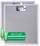 WZKO W10169961A Range Hood Grease Filter -10.5x12 in Thickened Aluminum Frame with 5 Layers of Aluminum Mesh 2-Pack 10-1/2"x12" Please take measurements! to make sure the filter fits your range hood!