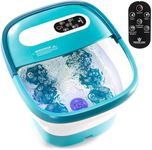 Foot Spa With Heat And Massage Electric Rotary Massage Includes A Remote Control A Pumice Stone Collapsible Foot Spa With Heat And Massage Bubbles and Vibration 24 Motorized Shiatsu Massage Balls