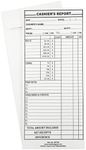 500 Cashier Depot MT235 Cashier's Report Envelope, 4 1/2" x 10 3/8", Sturdy 24lb. White, Cash Envelopes For Hotels, Restaurants, Gas Stations & Retailers (500 Envelopes)