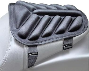 Coussin de siège de moto en gel | Coussin de siège passager de moto | 3D respirant et absorbant les chocs | Coussinets universels en nid d'abeille doux pour les longs trajets