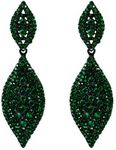 Flyonce Teardrop Wedding Earrings f