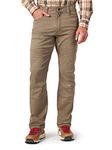 Wrangler Mens Reinforced Utility Pant, Light Brown, 34W x 30L