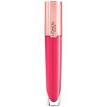 L'Oreal Paris Lip Gloss, Plumping and Hydrating, with Hyaluronic Acid and Collagen Complex, Glow Paradise Balm-In-Gloss, 408 I Accentuate