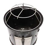 Hunsaker Smokers Rib Hanger Set for 18.5" WSM - 12 S-Shaped Butcher Meat Hooks, Durable Solid 304 Stainless Steel, Increased Cooking Capacity, Achieve Pit Barrel Style Results