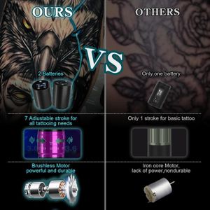 Solong Wireless Tattoo Kit – 2 Rechargeable Batteries