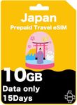 Japan Prepaid Travel eSIM Card - 10