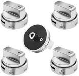 AEZ73453509 Stove Knob Replacements Fit for lg Gas Range/Oven, Replaces AEZ73453503 AEZ73453514 Stove Knob, Fit Models LRG3095ST LRG3035ST LRG3093ST LRG3091ST LDG3036ST etc.(5 PCS)